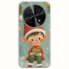 Smiling Elf Present Huawei Nova 12i Flexible TPU (Διάφανη Σιλικόνη)