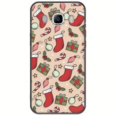 Cute Xmas Samsung Galaxy J5(2016) Black TPU (Μαύρη Σιλικόνη)