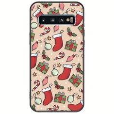 Cute Xmas Samsung Galaxy S10 Black TPU (Μαύρη Σιλικόνη)