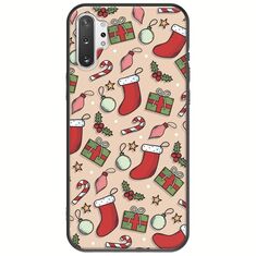 Cute Xmas Samsung Galaxy Note 10 Plus Black TPU (Μαύρη Σιλικόνη)