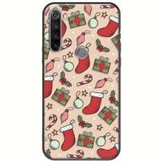 Cute Xmas Xiaomi Redmi Note 8T Black TPU (Μαύρη Σιλικόνη)