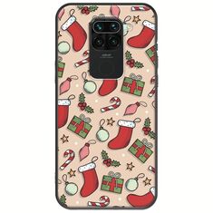 Cute Xmas Xiaomi Redmi Note 9 Black TPU (Μαύρη Σιλικόνη)
