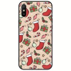 Cute Xmas Xiaomi Redmi 9A Black TPU (Μαύρη Σιλικόνη)