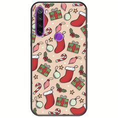 Cute Xmas Xiaomi Redmi Note 8 2021 Black TPU (Μαύρη Σιλικόνη)