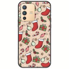 Cute Xmas Vivo V23 5G Black TPU (Μαύρη Σιλικόνη)