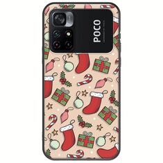 Cute Xmas Xiaomi Poco M4 Pro 4G Black TPU (Μαύρη Σιλικόνη)