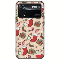 Cute Xmas Xiaomi Poco X4 Pro 5G Black TPU (Μαύρη Σιλικόνη)