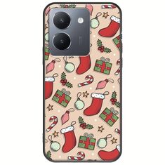 Cute Xmas Vivo Y36 4G / 5G Black TPU (Μαύρη Σιλικόνη)