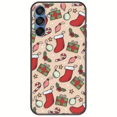 Cute Xmas Samsung Galaxy M15 5G Black TPU (Μαύρη Σιλικόνη)