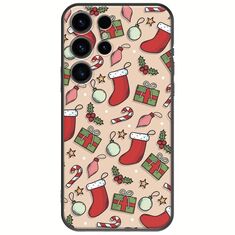 Cute Xmas Samsung Galaxy S25 Ultra 5G Black TPU (Μαύρη Σιλικόνη)