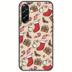 Cute Xmas Samsung Galaxy A36 5G  Black TPU (Μαύρη Σιλικόνη)