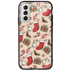 Cute Xmas Samsung Galaxy S22 Plus Groove TPU (Tempered Glass και TPU)