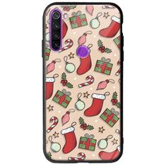Cute Xmas Xiaomi Redmi Note 8 2021 Groove TPU (Tempered Glass και TPU)