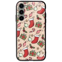 Cute Xmas Samsung Galaxy S23 5G Groove TPU (Tempered Glass και TPU)