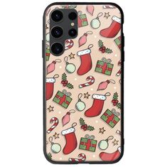 Cute Xmas Samsung Galaxy S23 Ultra 5G Groove TPU (Tempered Glass και TPU)