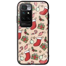 Cute Xmas Xiaomi Redmi 10 2022 Groove TPU (Tempered Glass και TPU)