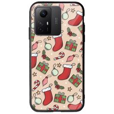 Cute Xmas Xiaomi Redmi Note 12S Groove TPU (Tempered Glass και TPU)