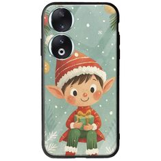 Smiling Elf Present Honor 90 5G Groove TPU (Tempered Glass και TPU)