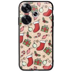 Cute Xmas Xiaomi Poco F6 5G Groove TPU (Tempered Glass και TPU)