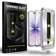 FrogSafe HD Tempered Glass με οδηγό τοποθέτησης iphone air– Frogs.gr