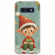 Smiling Elf Present Samsung Galaxy S10e Flexible TPU (Διάφανη Σιλικόνη)