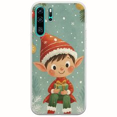 Smiling Elf Present Huawei P30 Pro Flexible TPU (Διάφανη Σιλικόνη)