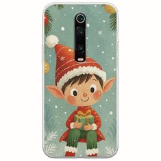 Smiling Elf Present Xiaomi Mi 9T / Xiaomi Mi 9T Pro Flexible TPU (Διάφανη Σιλικόνη)