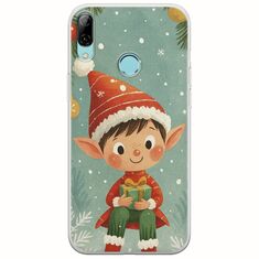 Smiling Elf Present Huawei Y7 2019 Flexible TPU (Διάφανη Σιλικόνη)
