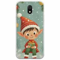 Smiling Elf Present Xiaomi Redmi 8A Flexible TPU (Διάφανη Σιλικόνη)