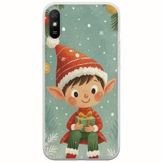 Smiling Elf Present Xiaomi Redmi 9A Flexible TPU (Διάφανη Σιλικόνη)