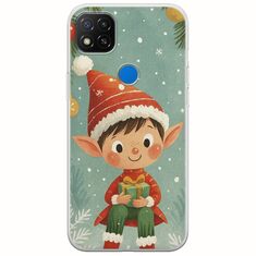 Smiling Elf Present Xiaomi Redmi 9C Flexible TPU (Διάφανη Σιλικόνη)