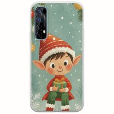 Smiling Elf Present Realme 7 Flexible TPU (Διάφανη Σιλικόνη)