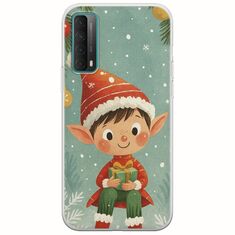 Smiling Elf Present Huawei P Smart 2021 Flexible TPU (Διάφανη Σιλικόνη)