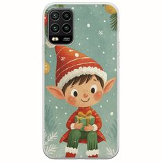 Smiling Elf Present Xiaomi Mi 10 Lite Flexible TPU (Διάφανη Σιλικόνη)