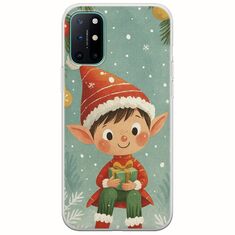 Smiling Elf Present OnePlus 8T Flexible TPU (Διάφανη Σιλικόνη)