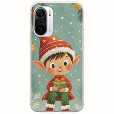 Smiling Elf Present Xiaomi Mi11i Flexible TPU (Διάφανη Σιλικόνη)