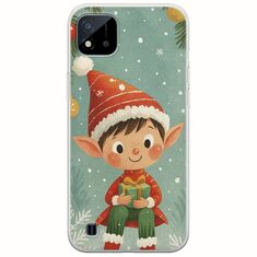 Smiling Elf Present Realme C11 2021 Flexible TPU (Διάφανη Σιλικόνη)