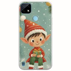 Smiling Elf Present Realme C21Y / Realme C25Y Flexible TPU (Διάφανη Σιλικόνη)