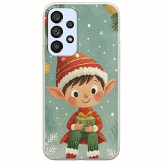 Smiling Elf Present Samsung Galaxy A53 5G Flexible TPU (Διάφανη Σιλικόνη)