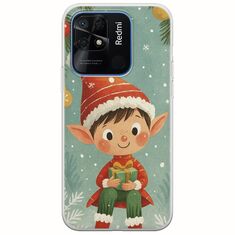 Smiling Elf Present Xiaomi Redmi 10C Flexible TPU (Διάφανη Σιλικόνη)