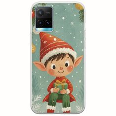 Smiling Elf Present Vivo Y33s Flexible TPU (Διάφανη Σιλικόνη)