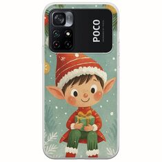Smiling Elf Present Xiaomi Poco M4 Pro 4G Flexible TPU (Διάφανη Σιλικόνη)