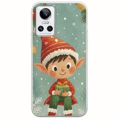 Smiling Elf Present Realme GT Neo 3 Flexible TPU (Διάφανη Σιλικόνη)
