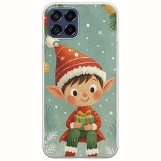 Smiling Elf Present Samsung Galaxy M53 5G Flexible TPU (Διάφανη Σιλικόνη)