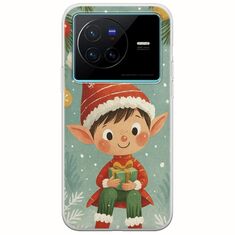 Smiling Elf Present Vivo X80 Flexible TPU (Διάφανη Σιλικόνη)