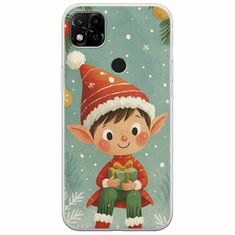 Smiling Elf Present Xiaomi Redmi 10A Flexible TPU (Διάφανη Σιλικόνη)