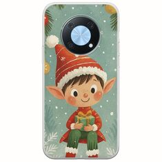 Smiling Elf Present Huawei Nova Y90 Flexible TPU (Διάφανη Σιλικόνη)