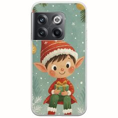 Smiling Elf Present OnePlus 10T 5G Flexible TPU (Διάφανη Σιλικόνη)