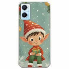 Smiling Elf Present Oppo A96 4G Flexible TPU (Διάφανη Σιλικόνη)