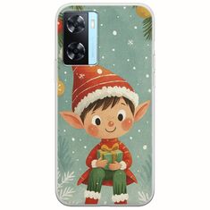 Smiling Elf Present Oppo A77 5G Flexible TPU (Διάφανη Σιλικόνη)
